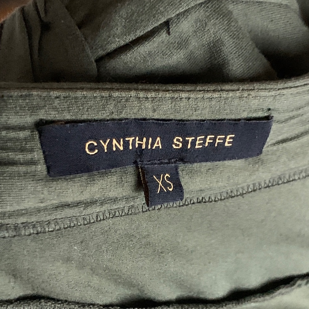 Cynthia Steffe one shoulder ruched mini dress - Picture 9 of 9